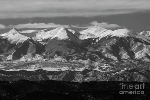 Colorado Art Print featuring the photograph Rocky Mountain Winter by Steven Krull