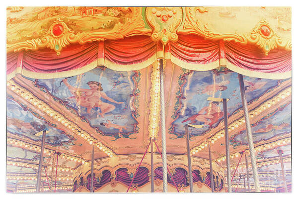 Carrousel Art Print featuring the photograph Rome 2 by Becqi Sherman