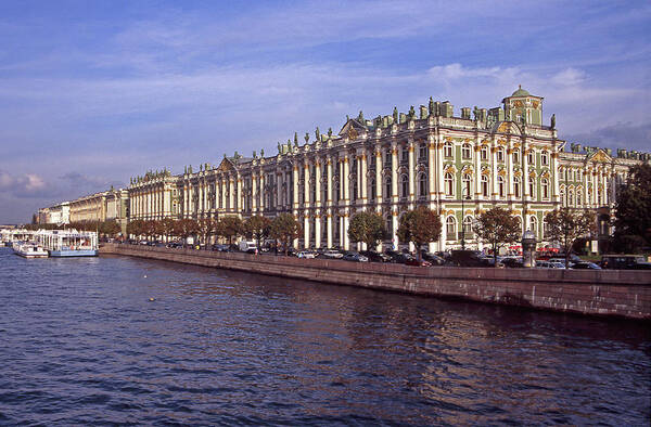 Winter Palace Art Print featuring the photograph Russia, Saint Petersburg, Winter by Hans Neleman