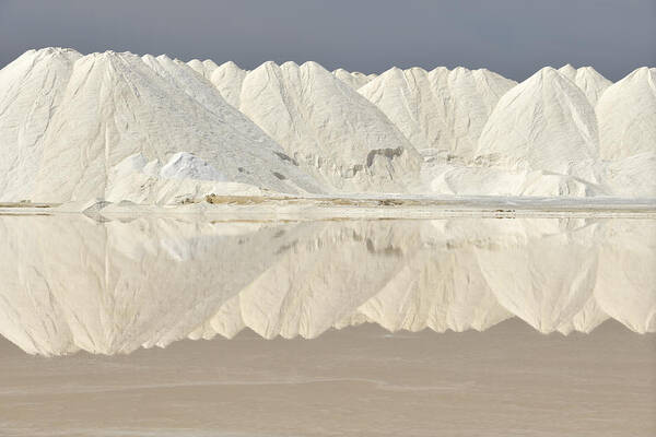 Saline Art Print featuring the photograph Salt Flats In Sanlcar De Barrameda, Cdiz, Espaa by Pedro_for