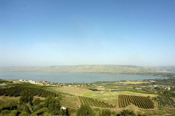 East Art Print featuring the photograph Sea Of Galilee by Stevenallan