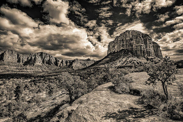 Sedona Art Print featuring the photograph Sedona Landscape 2 by William Christiansen