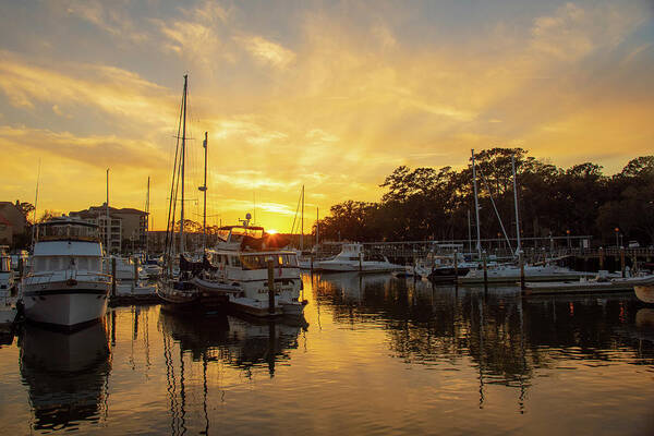 Sunset Art Print featuring the photograph Shelter Cove Reflections by Dennis Schmidt