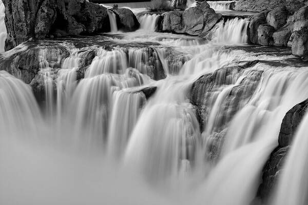 Shoshone Falls Art Print featuring the photograph Silky Waters by Michael Morse