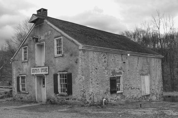 Waterloo Village Art Print featuring the photograph Smith's Store - Waterloo Village by Christopher Lotito