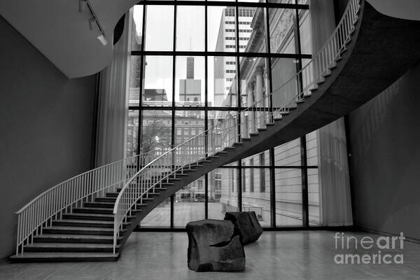 Fineartroyal Art Print featuring the photograph Staircase of Chicago Art Institute by FineArtRoyal Joshua Mimbs