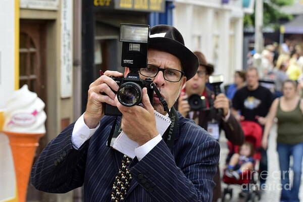 Street Characters Art Print featuring the photograph Street Photography by Joe Cashin