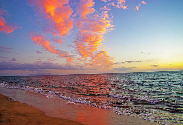 Sunset Art Print featuring the photograph Sugar Beach Sunset by Anthony Jones