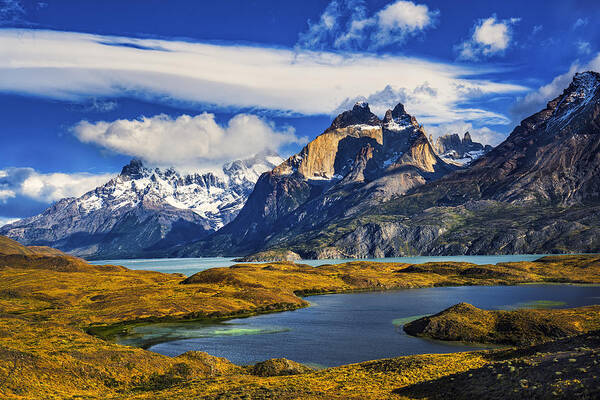 Mountains Art Print featuring the photograph Sunny Weather by Mihai Ian Nedelcu