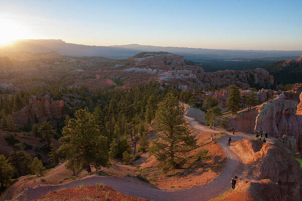 Bryce Canyon Art Print featuring the photograph Sunrise Over Bryce Canyon by Mark Duehmig