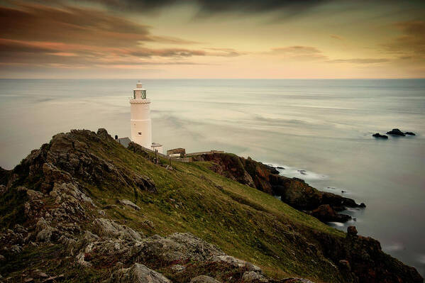 Outdoors Art Print featuring the photograph Sunset At Start Point, South Devon by Martyn Hasluck Photography