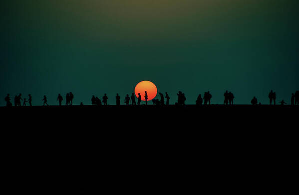 #sunset Art Print featuring the photograph Sunset by Haruki Oku
