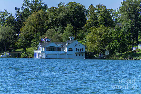 Boathouse Art Print featuring the photograph The Boathouse by William Norton
