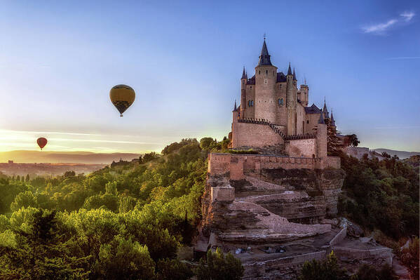 Segovia Art Print featuring the photograph The dream catcher by Jorge Maia