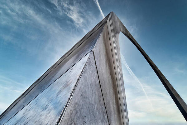 #gatewayarch Art Print featuring the photograph The Gateway "pyramid" At St Louis by Birdie Ni