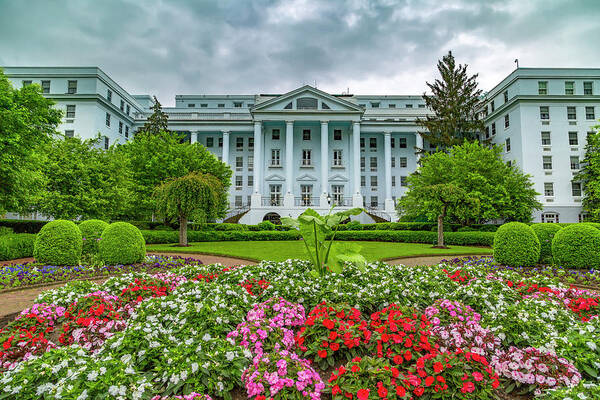Greenbrier Art Print featuring the photograph The Greenbrier by Betsy Knapp