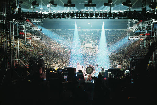 Crowd Art Print featuring the photograph The Who Live by Steve Morley