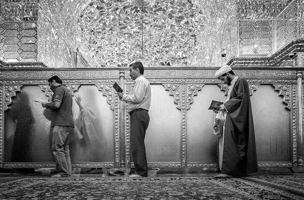 Iran Art Print featuring the photograph Time Of Prayer by Amir Hossein Kamali | ???????? ?????