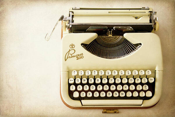 Typewriter 4 Art Print featuring the photograph Typewriter 4 by Jessica Rogers