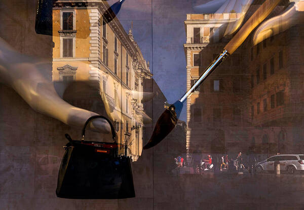 Brush Art Print featuring the photograph Un Dipinto Di Strada... by Mercurio Antonio