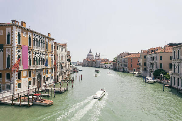Wake Art Print featuring the photograph Venice, Italy by Tuan Tran