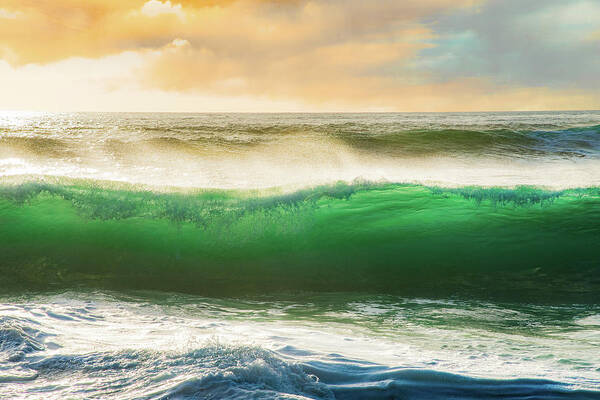 Landscape Art Print featuring the photograph Wave by Local Snaps Photography