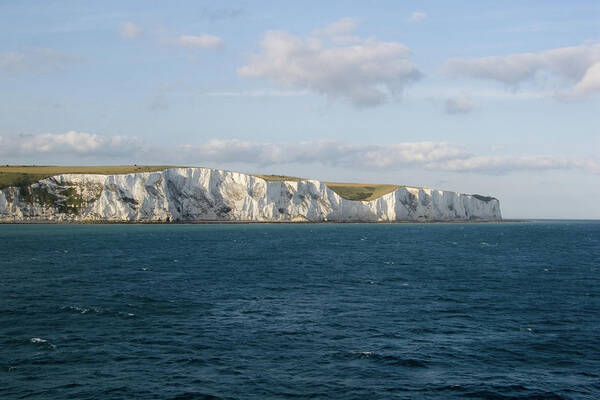 Britain Art Print featuring the photograph White cliffs of Dover by Seeables Visual Arts