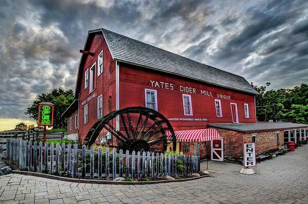 Rochester Art Print featuring the digital art Yates Cider Mill DSC_0694 by Michael Thomas