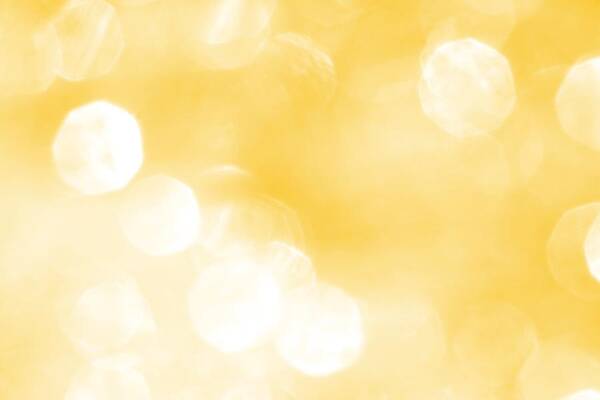 Particle Art Print featuring the photograph Yellow Light Sparkles by Merrymoonmary