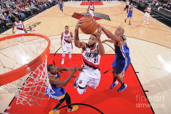 Nba Pro Basketball Art Print featuring the photograph Allen Crabbe by Sam Forencich