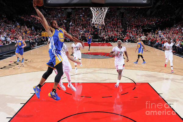 Playoffs Art Print featuring the photograph Andre Iguodala by Sam Forencich