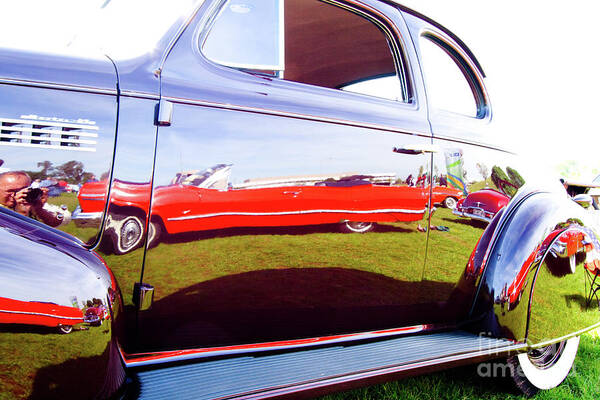 Car Art Print featuring the photograph Automotive Reflections #1 by Rich S