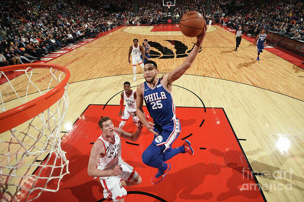 Ben Simmons Art Print featuring the photograph Ben Simmons #1 by Ron Turenne