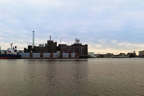 Baltimore Art Print featuring the photograph Domino Sugar #1 by Chris Montcalmo