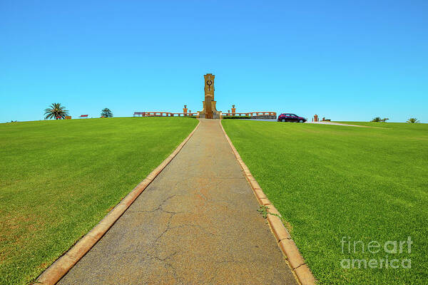 Perth Art Print featuring the photograph Fremantle War Memorial Perth #1 by Benny Marty