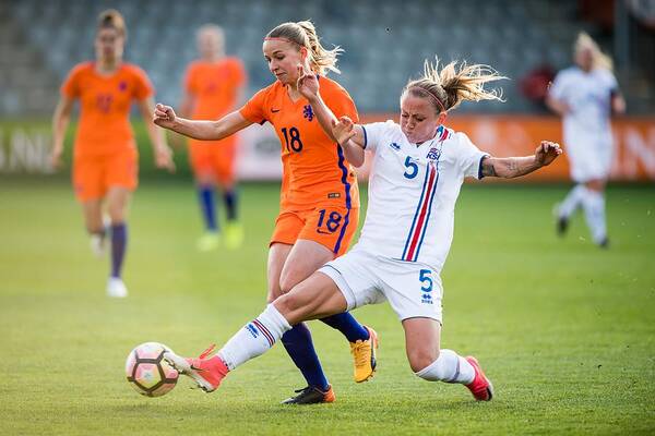 Netherlands Art Print featuring the photograph Friendly matchWomen: Netherlands v Iceland #1 by VI-Images