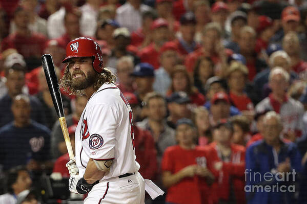 Three Quarter Length Art Print featuring the photograph Jayson Werth #1 by Patrick Smith