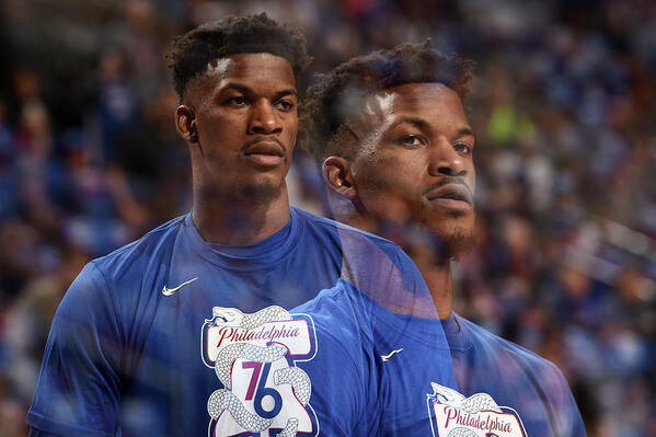 Playoffs Art Print featuring the photograph Jimmy Butler by David Dow