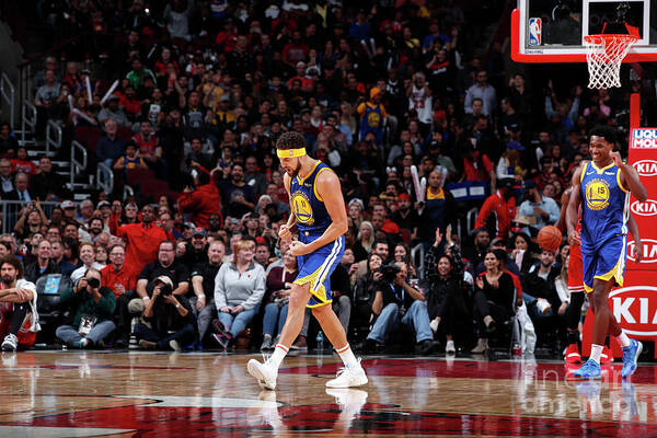 Klay Thompson Art Print featuring the photograph Klay Thompson by Jeff Haynes
