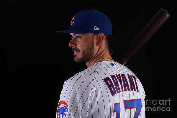 Media Day Art Print featuring the photograph Kris Bryant #1 by Gregory Shamus