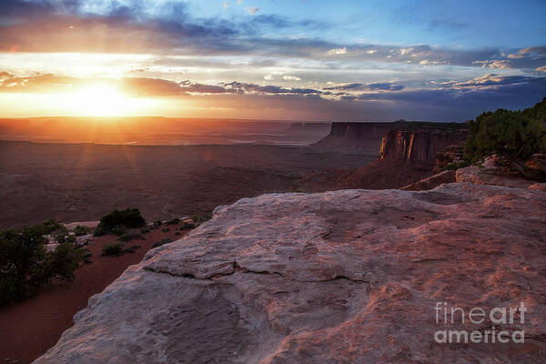 Red Soil Art Print featuring the photograph Red Dawn by Jim Garrison