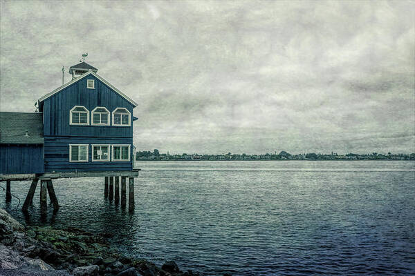 San Diego Art Print featuring the photograph Seaport Village SS #1 by Alison Frank