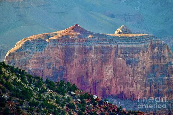 The Grand Canyon Art Print featuring the digital art The Grand Canyon #1 by Tammy Keyes
