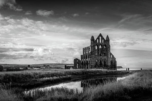 Britain Art Print featuring the photograph Whitby abbey #1 by Chris Smith
