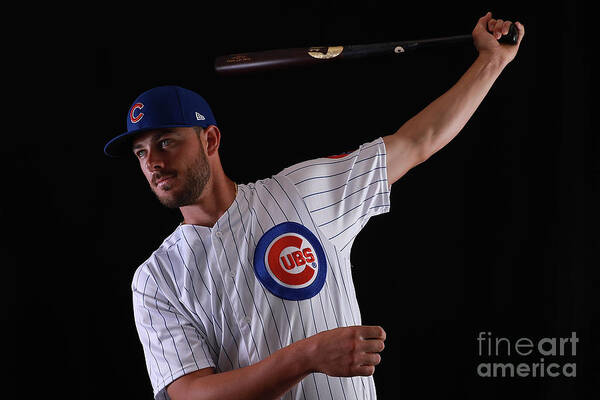 Media Day Art Print featuring the photograph Kris Bryant by Gregory Shamus