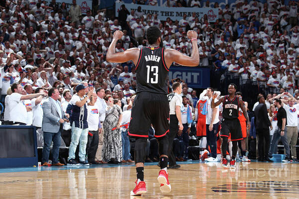 James Harden Art Print featuring the photograph James Harden #11 by Nathaniel S. Butler
