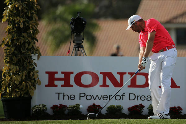 People Art Print featuring the photograph The Honda Classic - Final Round #11 by Mike Ehrmann