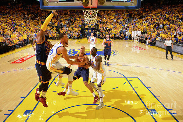 Stephen Curry Art Print featuring the photograph Stephen Curry #15 by Jesse D. Garrabrant