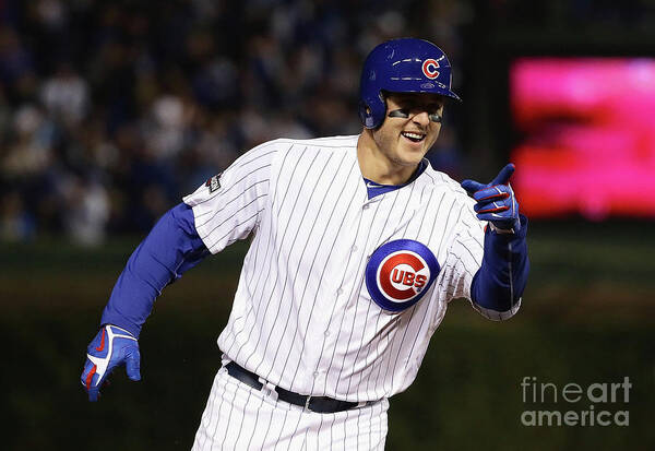 Three Quarter Length Art Print featuring the photograph Anthony Rizzo by Jonathan Daniel
