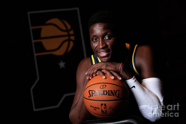 Media Day Art Print featuring the photograph Victor Oladipo by Ron Hoskins
